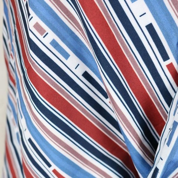 New Summer Market Stripe Boho Tank Top - Picture 4 of 7